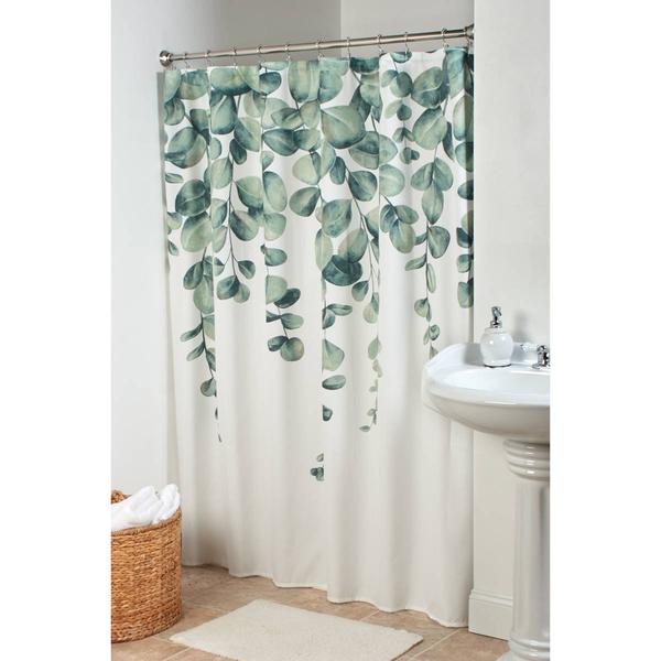 Spring Vine Fabric Shower Curtain