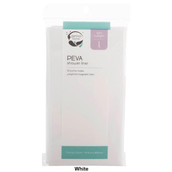 Zenna Home PEVA Standard Shower Curtain Liner alternate view