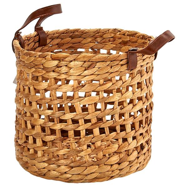 Baum Brothers Small Carro+Rice Nutweave Water Hyacinth Basket