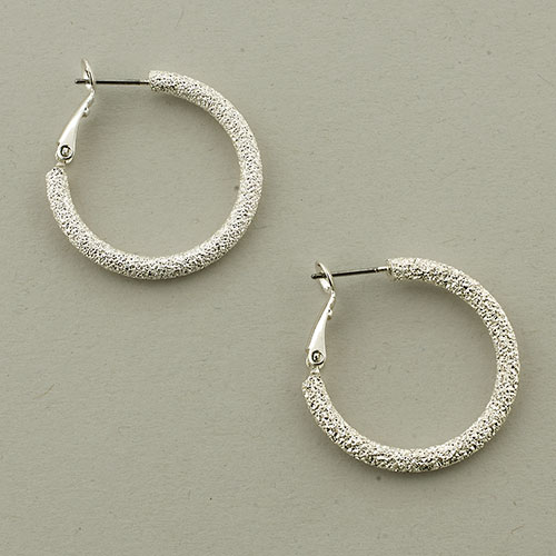 Freedom Nickel Free Hoop Earrings