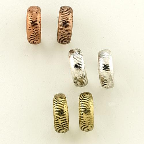 Freedom 3pr. Nickel Free Hoop Earrings Set