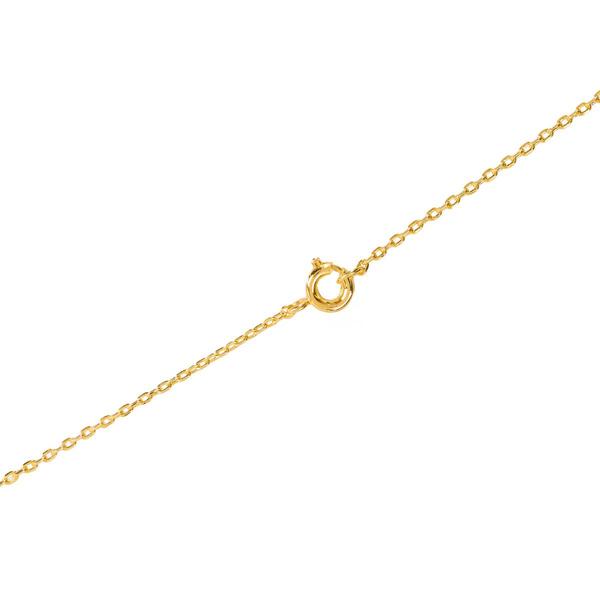 Athra 14kt. Gold over Brass Crystal Puffy Heart Pendant Necklace alternate view