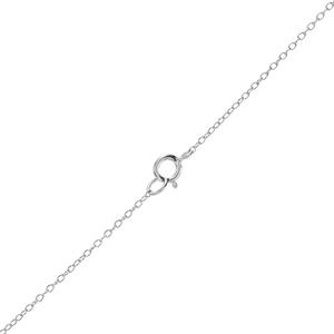 Athra 18in. Silver Plated Fish Pendant Necklace alternate view