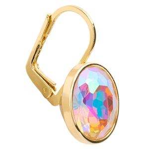 Athra 14kt. Gold over Brass Round Drop Earrings alternate view