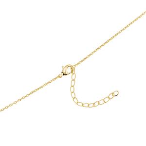 Athra 14kt. Gold over Brass Butterfly & Flower Charms Pendant alternate view