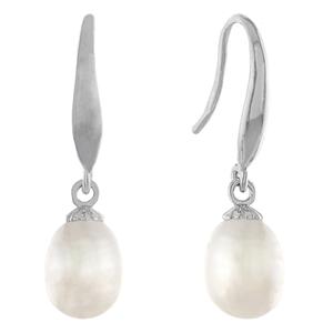 Sterling Silver 7.5mm Freshwater Pearl Earrings