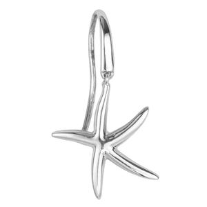 Athra Silver Plated Starfish Drop Earrings alternate view