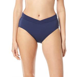 Womens Beach House Pique Letty Crossover Bikini Swim Bottoms alternate view