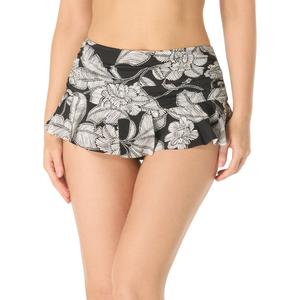 Womens Beach House Coastal Bloom Penny Swim Skirt