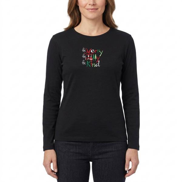 Womens MCCC Sportswear Be Merry Be Jolly Tee