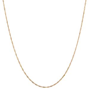 Design Collection Gold-Plated Single-Chain Necklace
