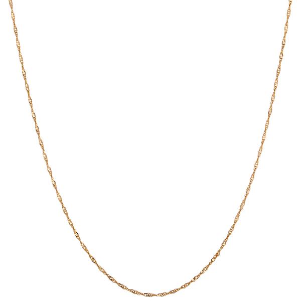 Design Collection Gold-Plated Single-Chain Necklace