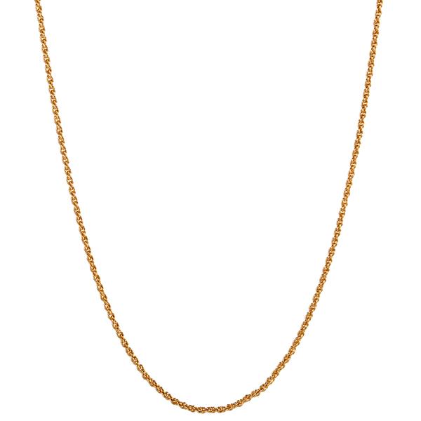 Design Collection Gold-Plated Rope Necklace