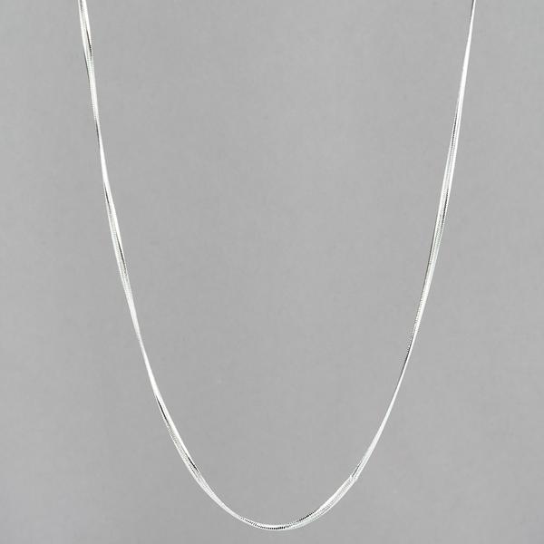 Design Collection Silver-Plated Magic Chain Necklace