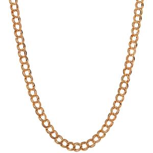 Design Collection 24in. Gold-Tone Double-Link Chain Necklace