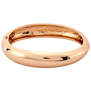 Design Collection Gold-Tone Hinged Bangle Bracelet