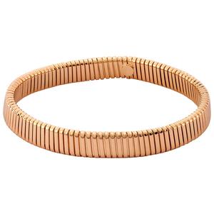 Design Collection Gold-Tone Ridged Bangle Bracelet