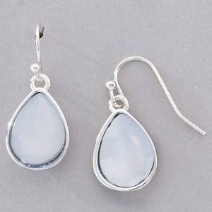 Design Collection Opal Drop Crystal Earrings
