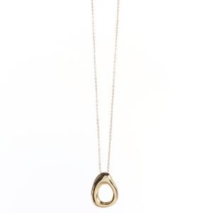 Design Collection Gold-Tone Geometric Pendant Necklace