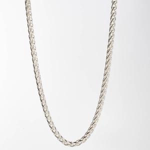 Design Collection Silver-Tone Fishbone Chain Necklace