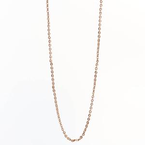 Design Collection Gold-Tone 18in. Circle Loop Necklace
