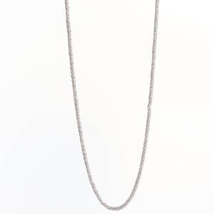 Design Collection Silver-Plated 24in. Chain Necklace