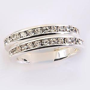 Ashley Cooper(tm) Silver Eternity Band Set