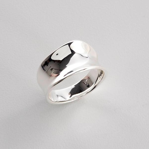 Ashley Cooper(tm) Silver No Stone Tailored Ring