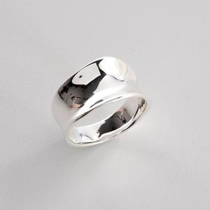 Ashley Cooper(tm) Silver No Stone Tailored Ring