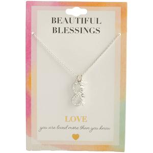 Beautiful Blessings Silver Forever Infinity Pendant