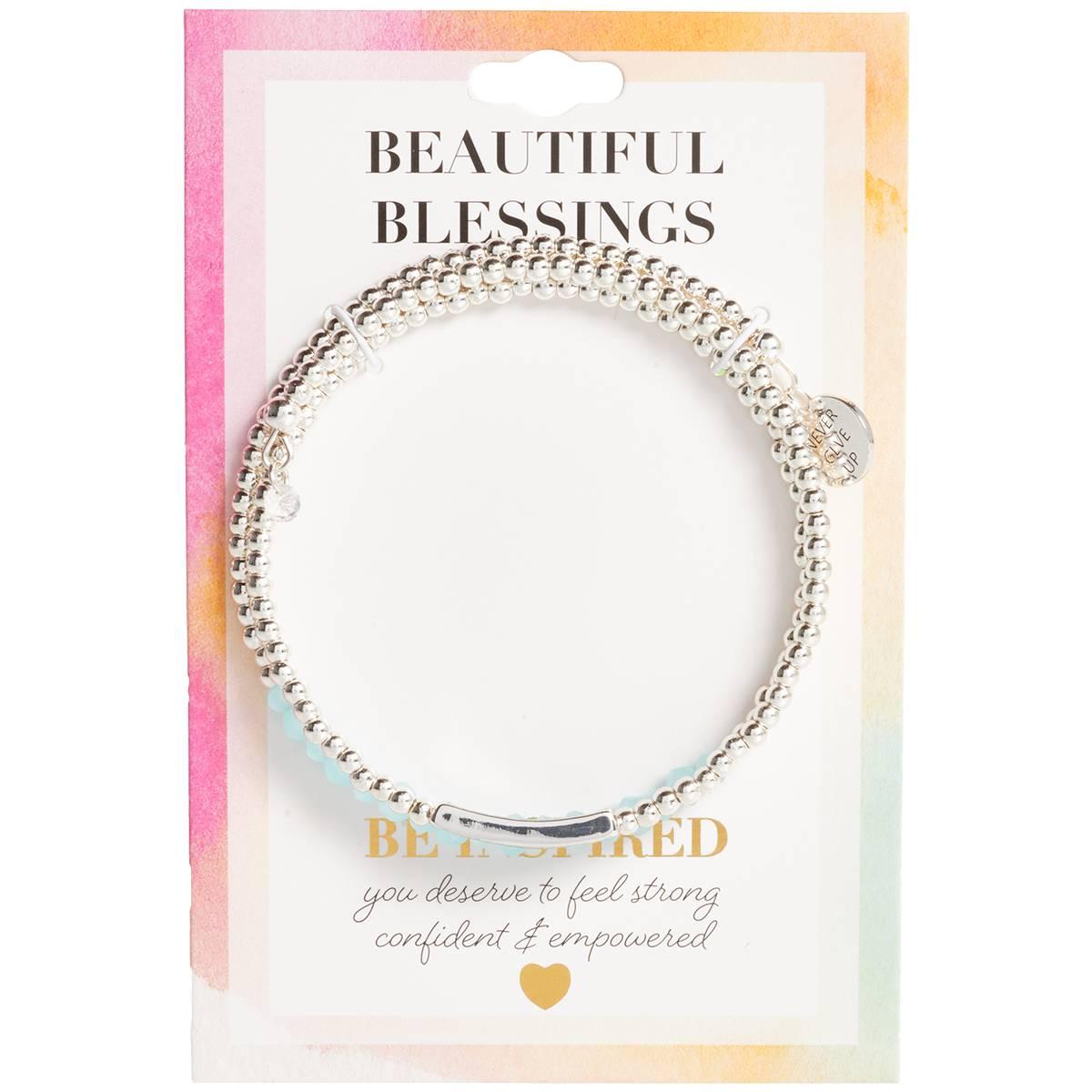 Beautiful Blessings You Got This Coil Bead Bracelet 10$