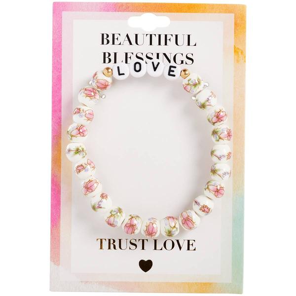 Beautiful Blessings Cloisonne Love Bracelet