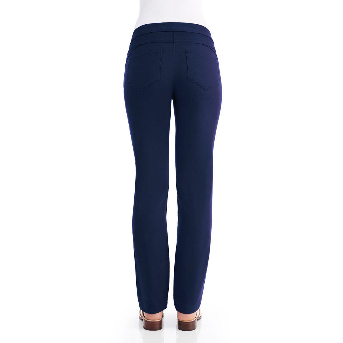 Womens Napa Valley Cotton Super Stretch Pull On Pants-Average