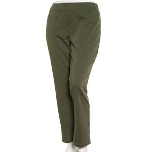Plus Size Napa Valley Cotton Super Stretch Pants - Short