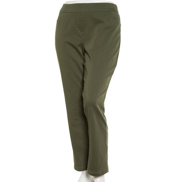 Plus Size Napa Valley Cotton Super Stretch Pants - Short