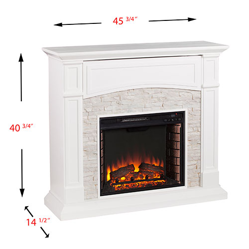 Southern Enterprises Electric Media Fireplace