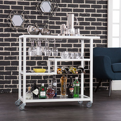 Southern Enterprises Holly & Martin Zephs Bar Cart