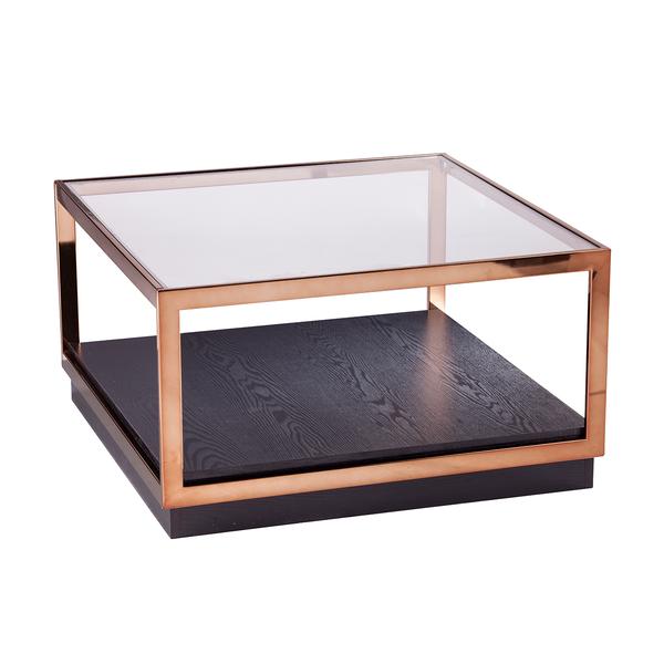 Southern Enterprises Lexina Glass Coffee Table alternate view