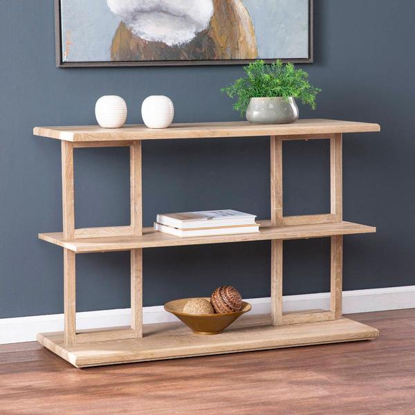 Southern Enterprises Markworth Geometric Console Table