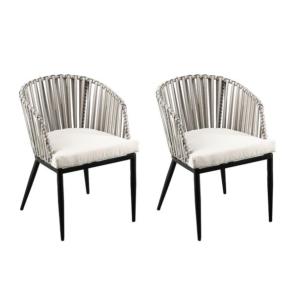 Southern Enterprises Melilani Outdoor Chairs 2pc. Set alternate view