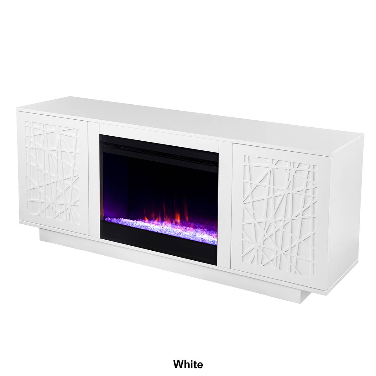 Southern Enterprises Delgrave Color Changing Fireplace