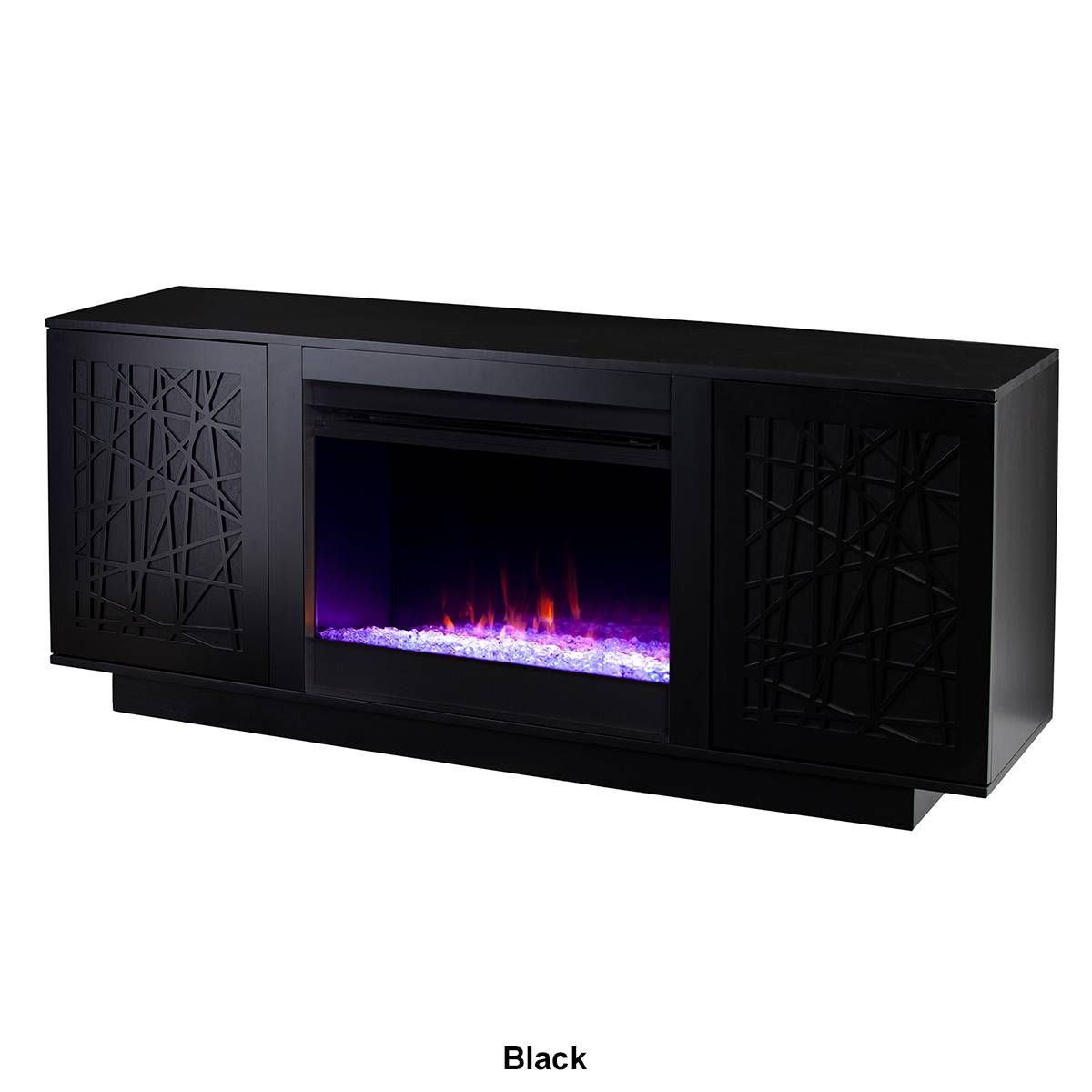 Southern Enterprises Delgrave Color Changing Fireplace