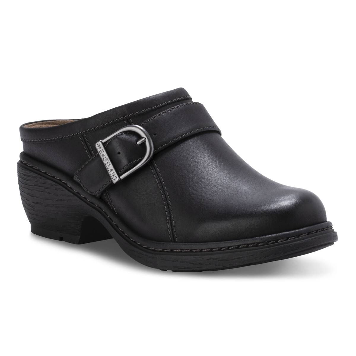 Womens Eastland Cameron Buckle Clogs