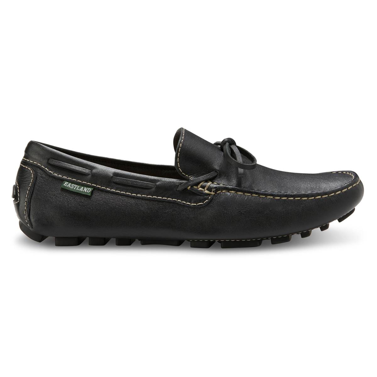 Mens Eastland Dustin Laced Collar Driving Moc Loafers