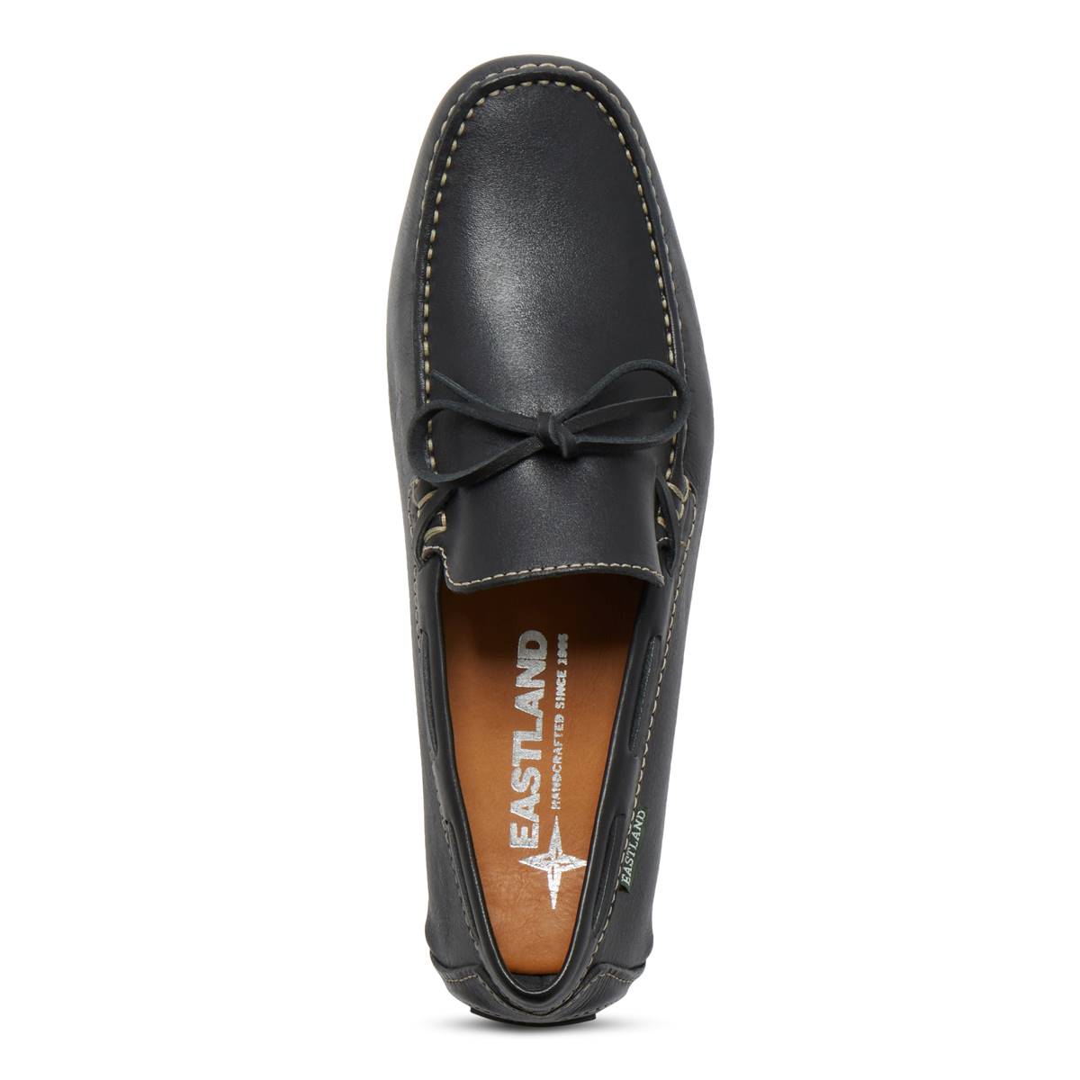 Mens Eastland Dustin Laced Collar Driving Moc Loafers