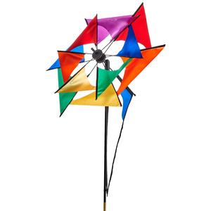47in. Rainbow Glass House Windmill