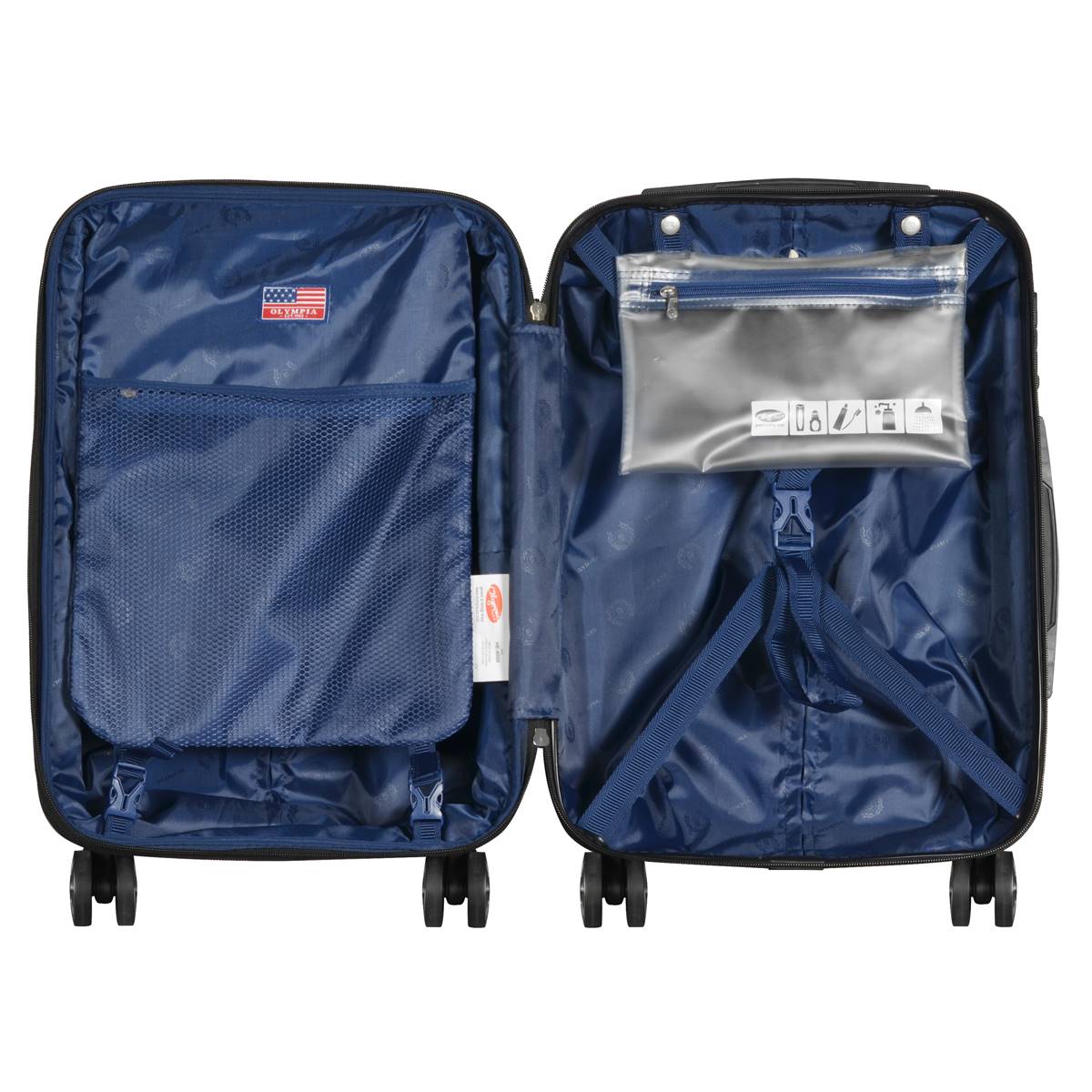 Olympia USA Nema 21in. Expandable Carry-On Hardside Spinner