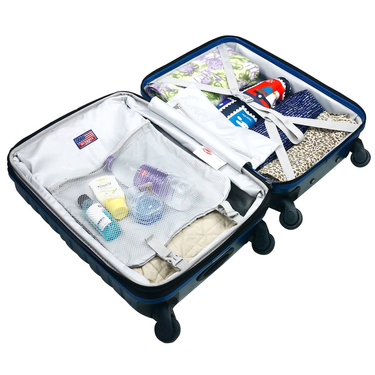 Olympia USA Lancer 3pc. Expandable Hardside Spinner Set