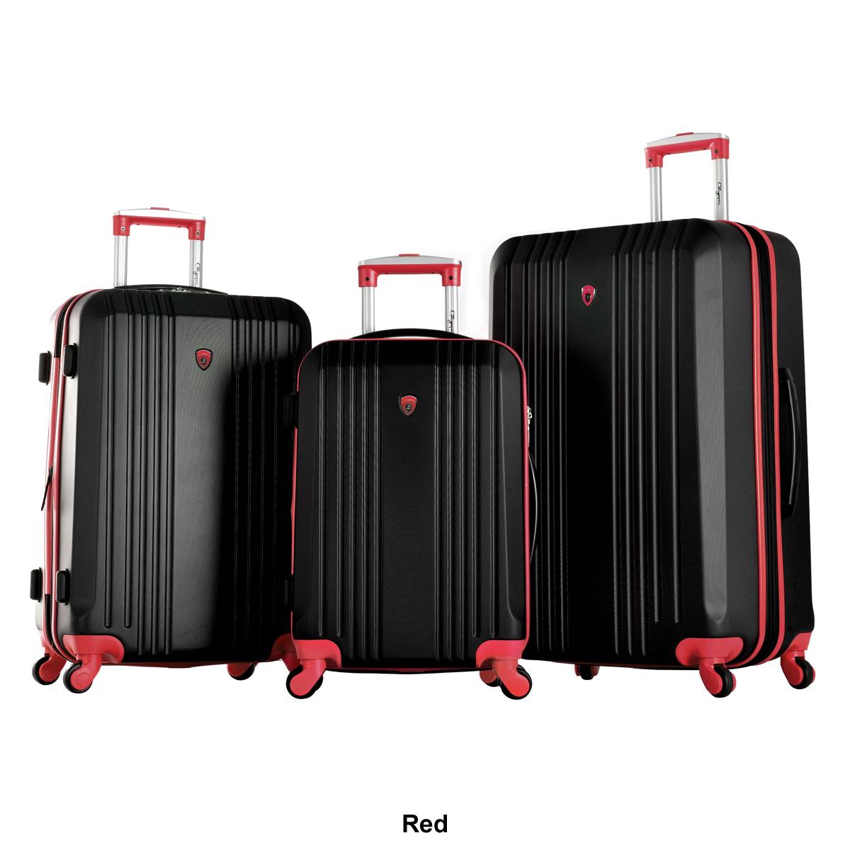 Olympia USA Apache II 3pc. Expandable Hardside Spinner Set