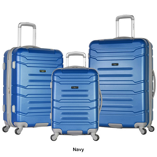 Olympia USA Denmark 3pc. Hardside Spinner Luggage Set